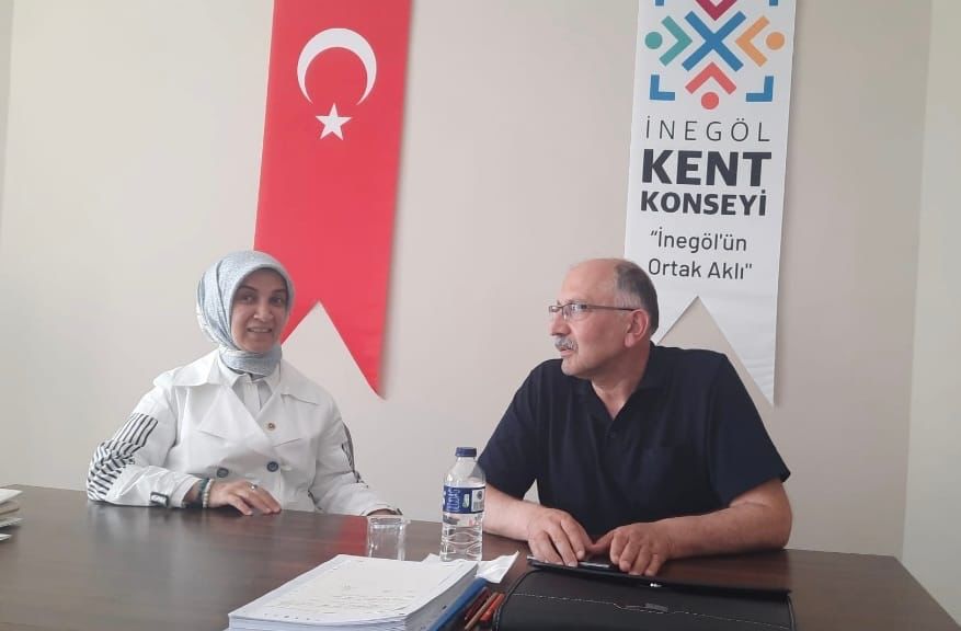 27. Dönem Milletvekilimiz Sn. Vildan Yılmaz Gürel hanımefendi İnegöl Kent Konseyimizi ziyaret etti