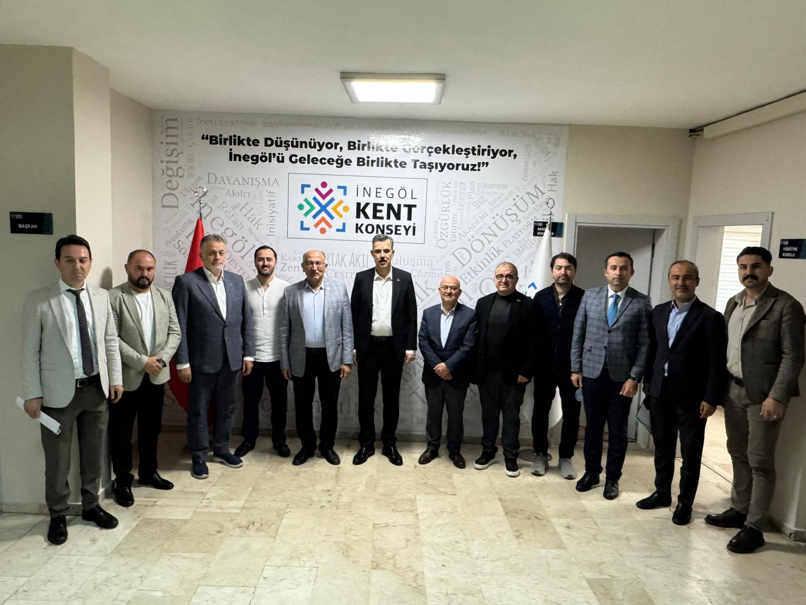 İnegöl İş Dünyası Mustafa Esgin’le Yenişehir Havalimanı’nı Konuştu